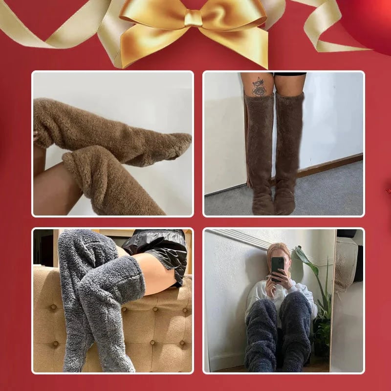 🏆🎁Buy 1 Get 1 Free ⏰💥Goose Down Knee Socks!🧦⛄
