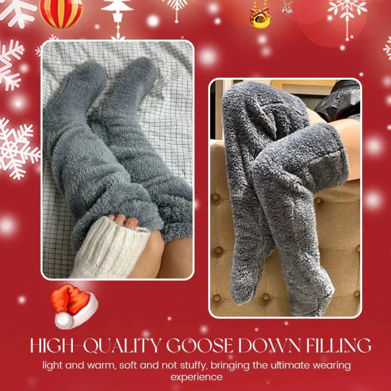 🏆🎁Buy 1 Get 1 Free ⏰💥Goose Down Knee Socks!🧦⛄
